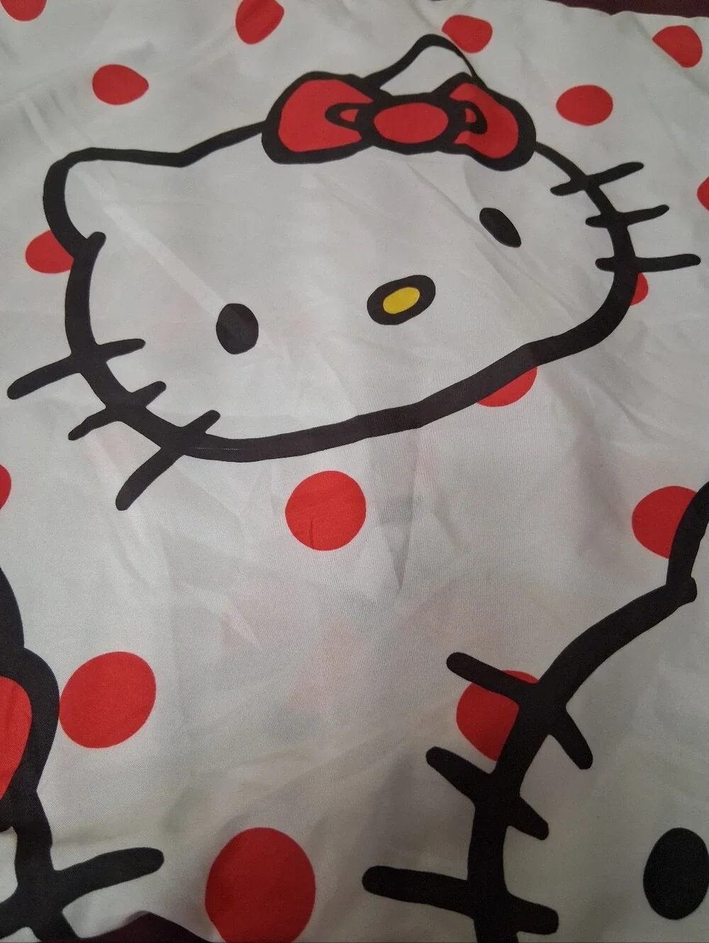Hello Kitty Pink Poke A Dot Standard Size Pillow Sham